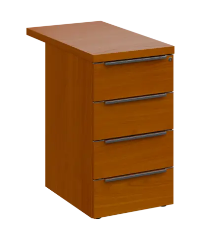 SIKC - 81 kontejner přístavný, 4-zásuvkový, deska 36 mm, centrální zámek, třešeň šumavská